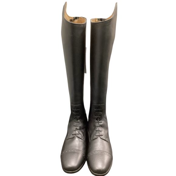 Never Used With Tag Dover Saddlery Boots Women’s SZ 8 Leather High Riding Boots - Picture 1 of 9